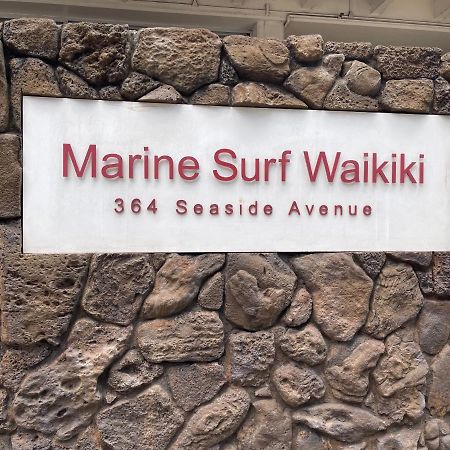 Marine Surf Aparthotel Honolulu Exteriör bild