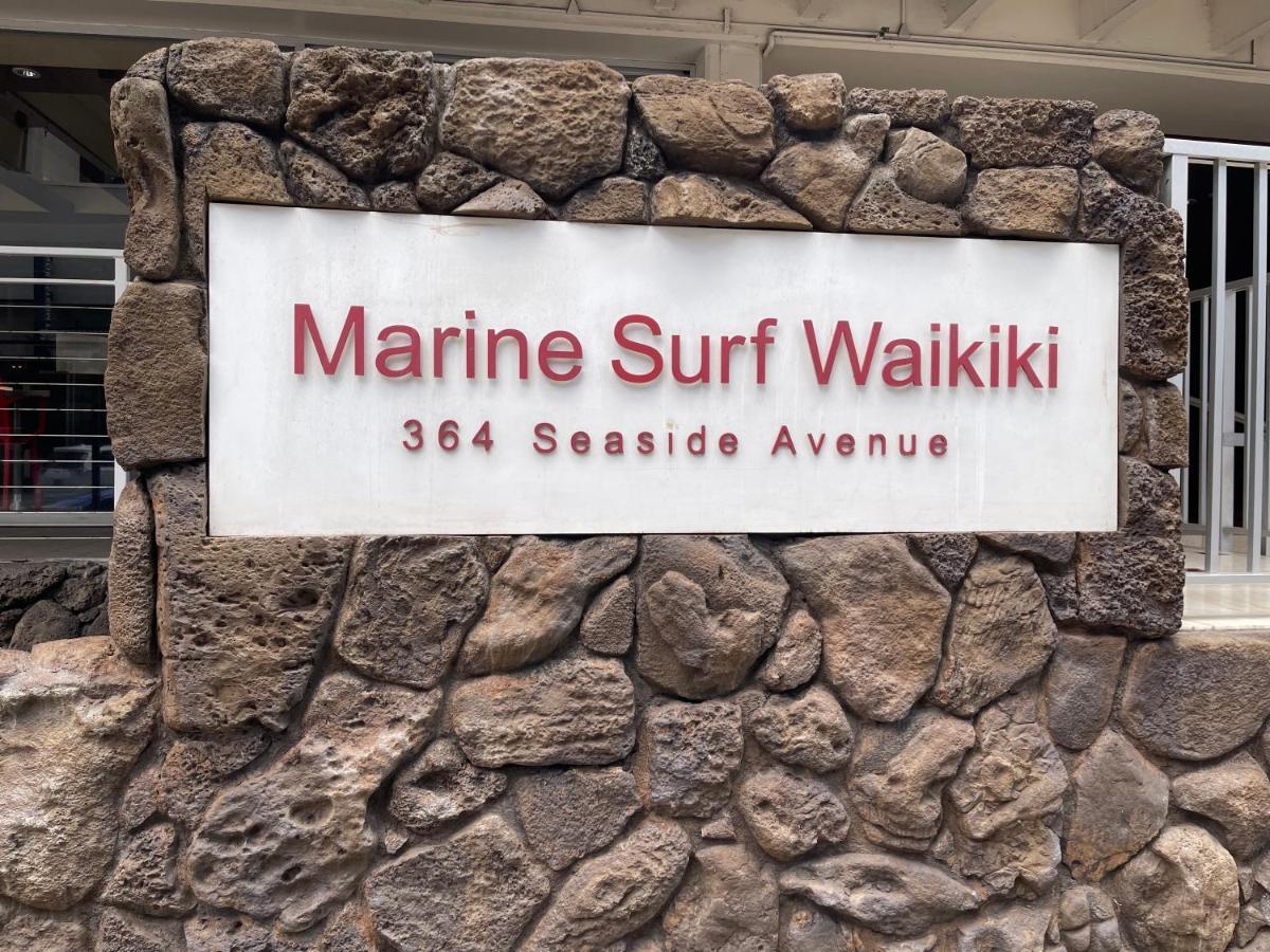 Marine Surf Aparthotel Honolulu Exteriör bild